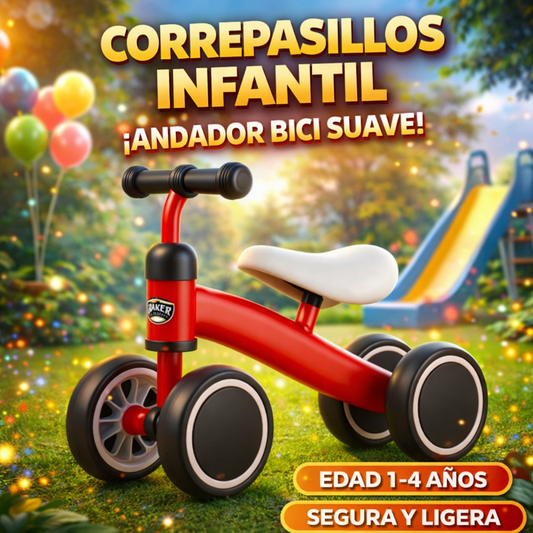 🚲✨ Andador / Scooter Infantil 2 en 1 – Manejo Suave y Seguro