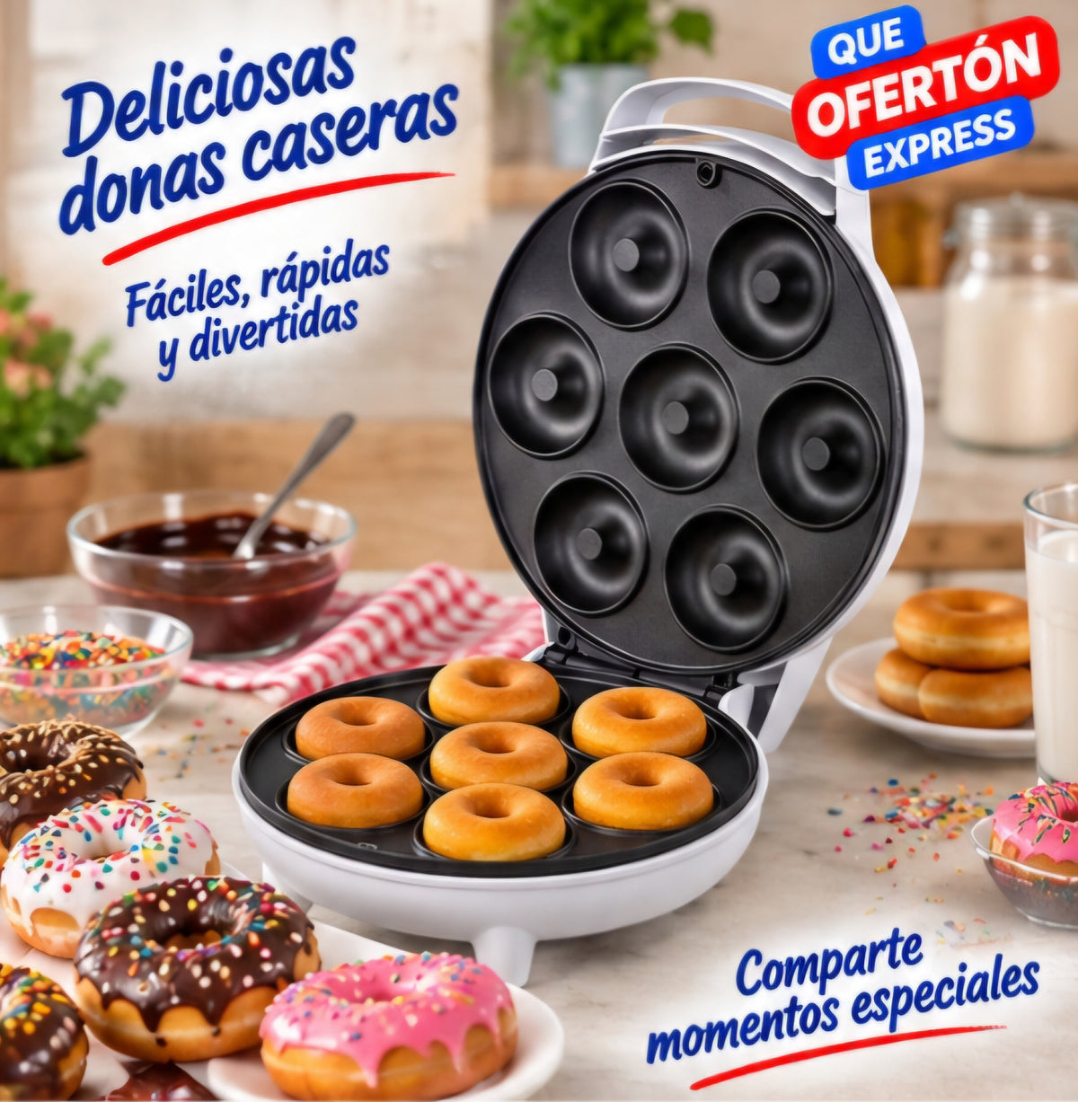 Máquina mini donas Sweet loop