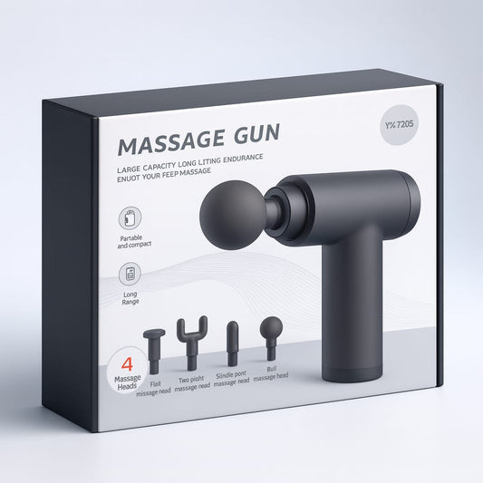 💆‍♂️ Pistola de Masaje Muscular – Massage Gun 💥