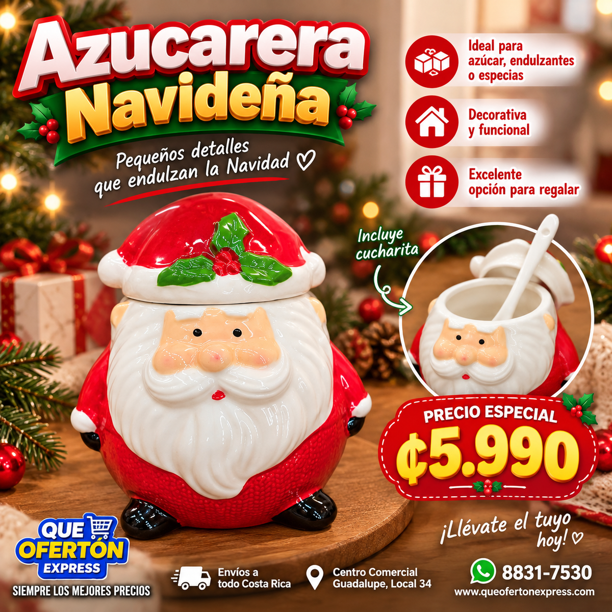 🎅🍪 ¡Dale un toque especial a tu hogar esta Navidad!