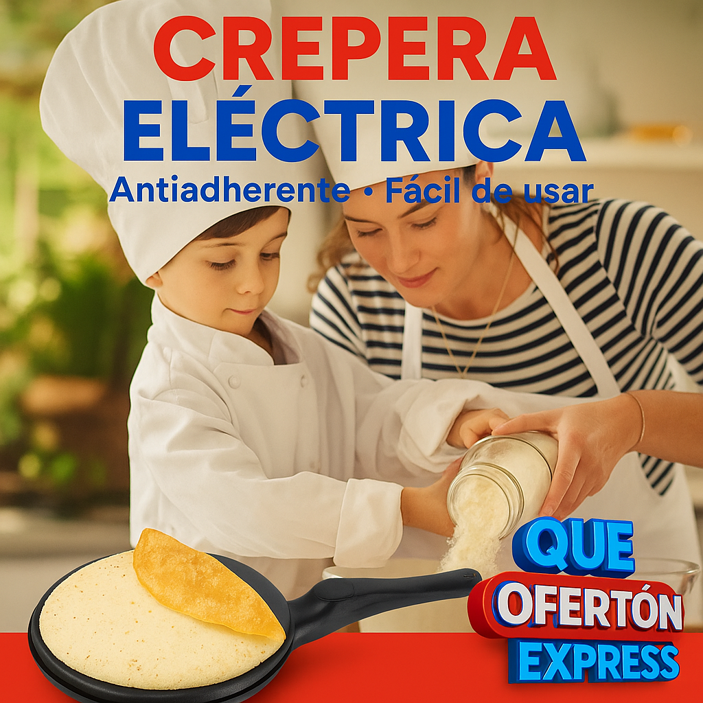 MAQUINA PARA HACER CREPAS