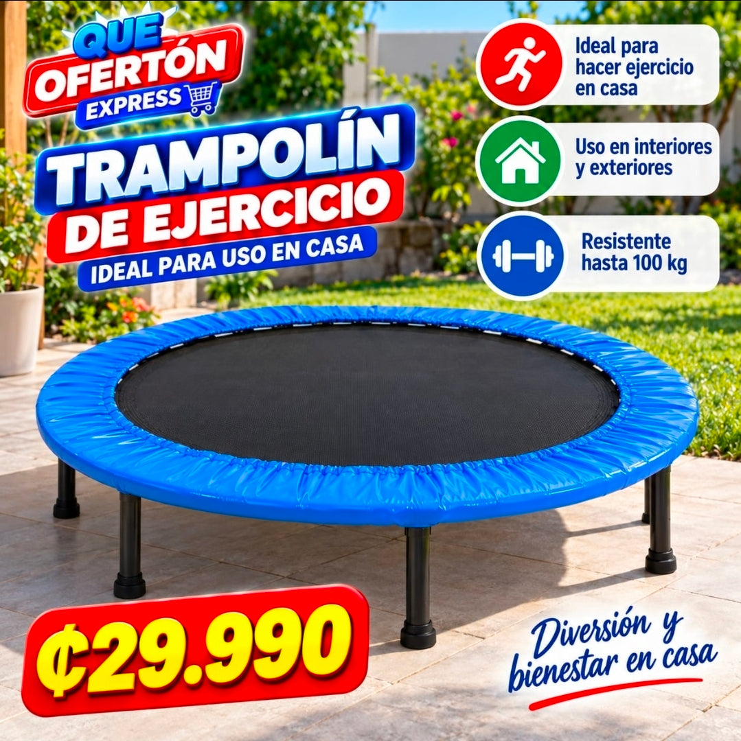 🔥 TRAMPOLÍN DE EJERCICIO 38in – ₡29.990 🔥