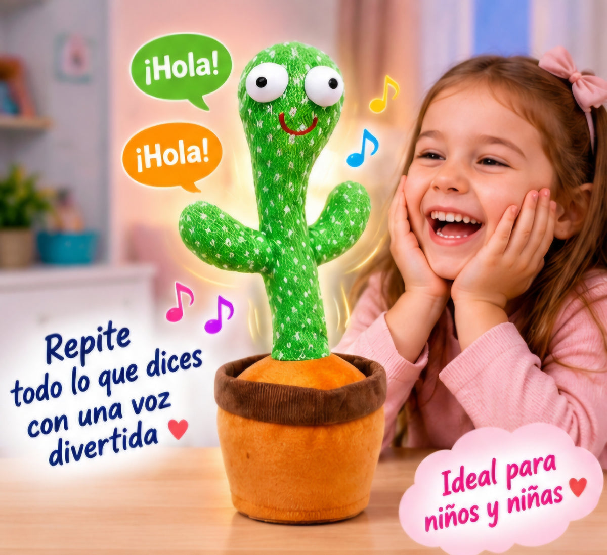 🌵 CACTUS BAILARÍN INTERACTIVO 🎶