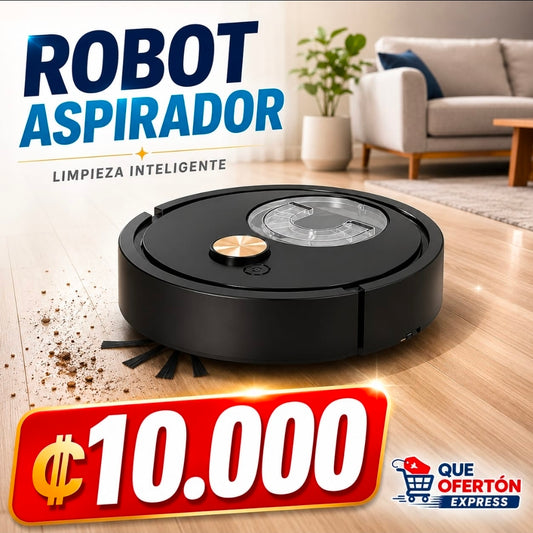 🤖✨ Robot Aspirador Inteligente
¡Mantén tu hogar limpio sin esfuerzo!