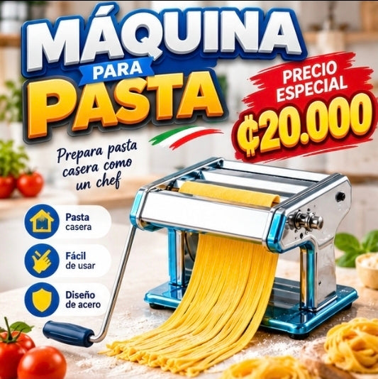 🍝✨ MÁQUINA MANUAL PARA PASTA