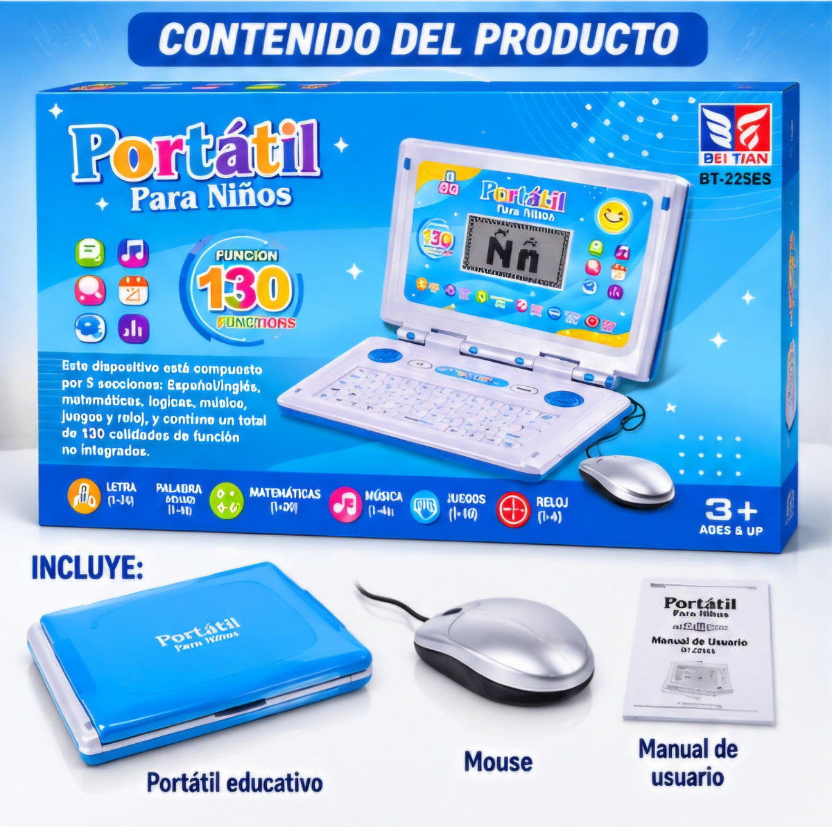 💻🎓 PORTÁTIL EDUCATIVO PARA NIÑOS 🎓💻