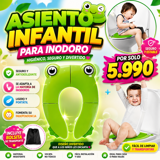 Asiento Infantil para Inodoro tu pequeño