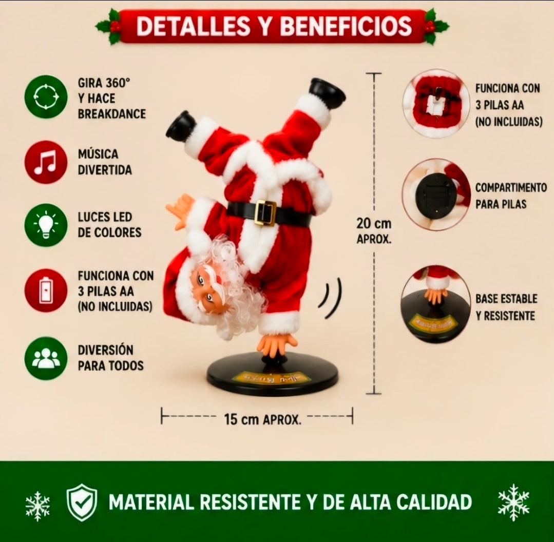 🎅🔥 SANTA DANCE BREAK – ¡EL SANTA QUE BAILA Y HACE BREAKDANCE!