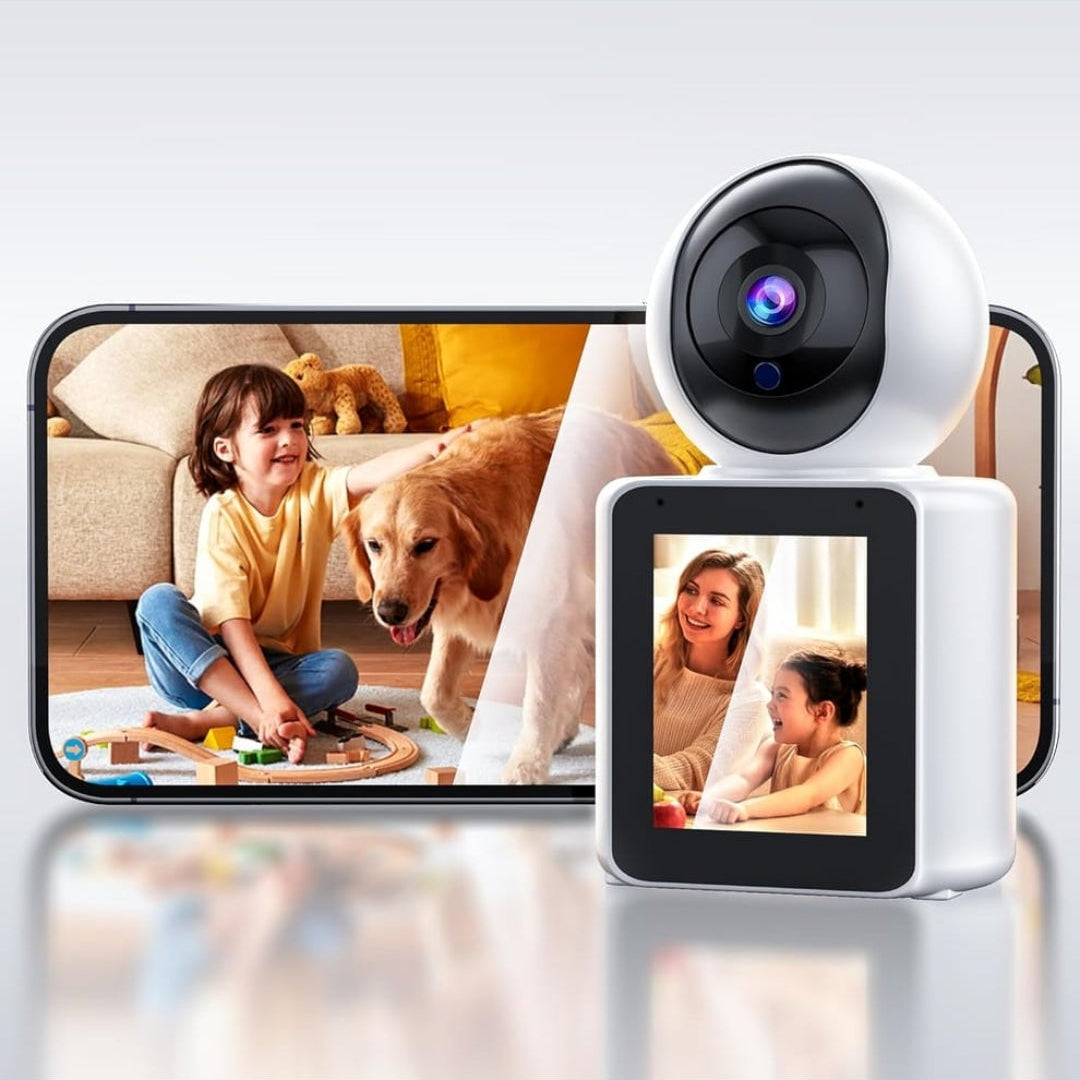 CÁMARA WIFI INTELIGENTE CON VIDEOLLAMADAS – FULL HD 1080P
