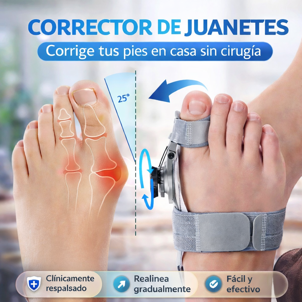 OrthoAlign Pro - Corrector Ortopédico que reduce la presión al caminar
