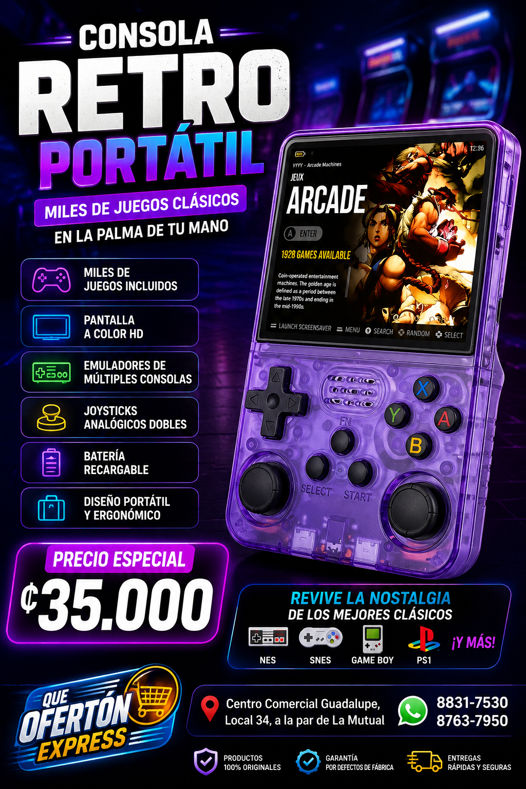 Consola Retro Gaming R36s