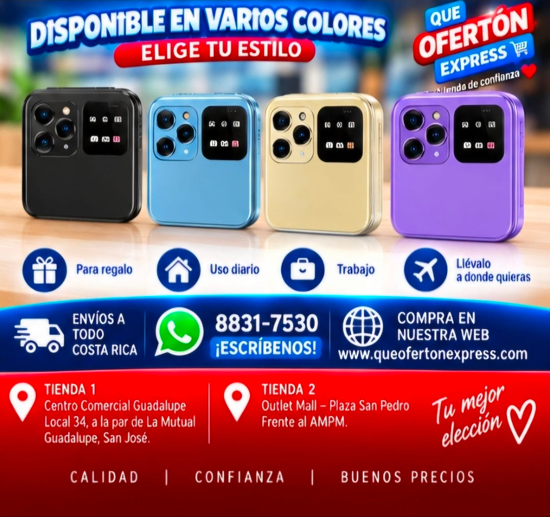 Mini Teléfono celular i16PRO