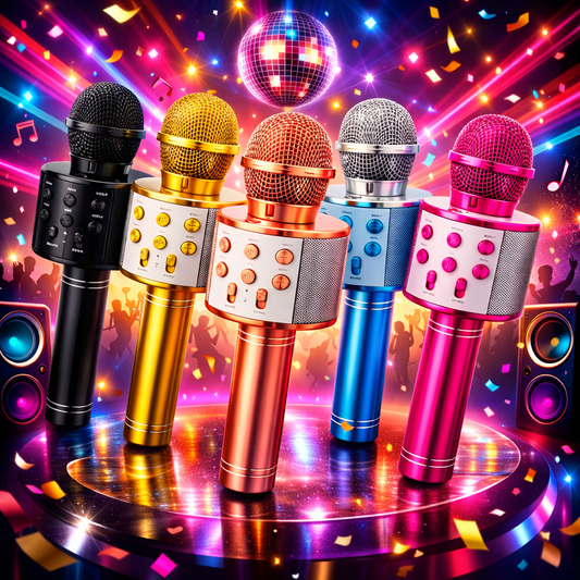 🎤 Micrófono Karaoke Inalámbrico – Diversión sin límites 🎶