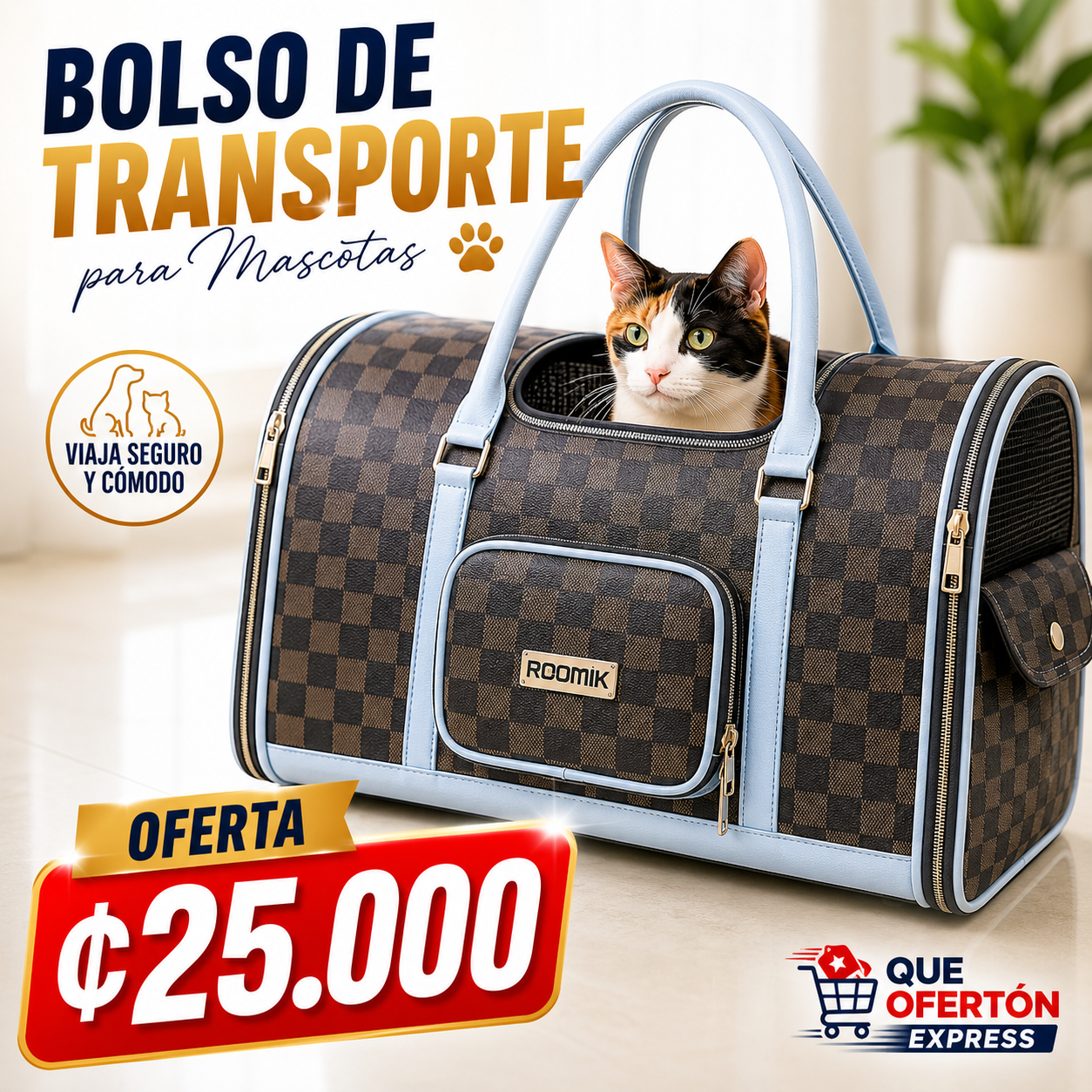 🐾👜 Bolso de Transporte para Mascotas