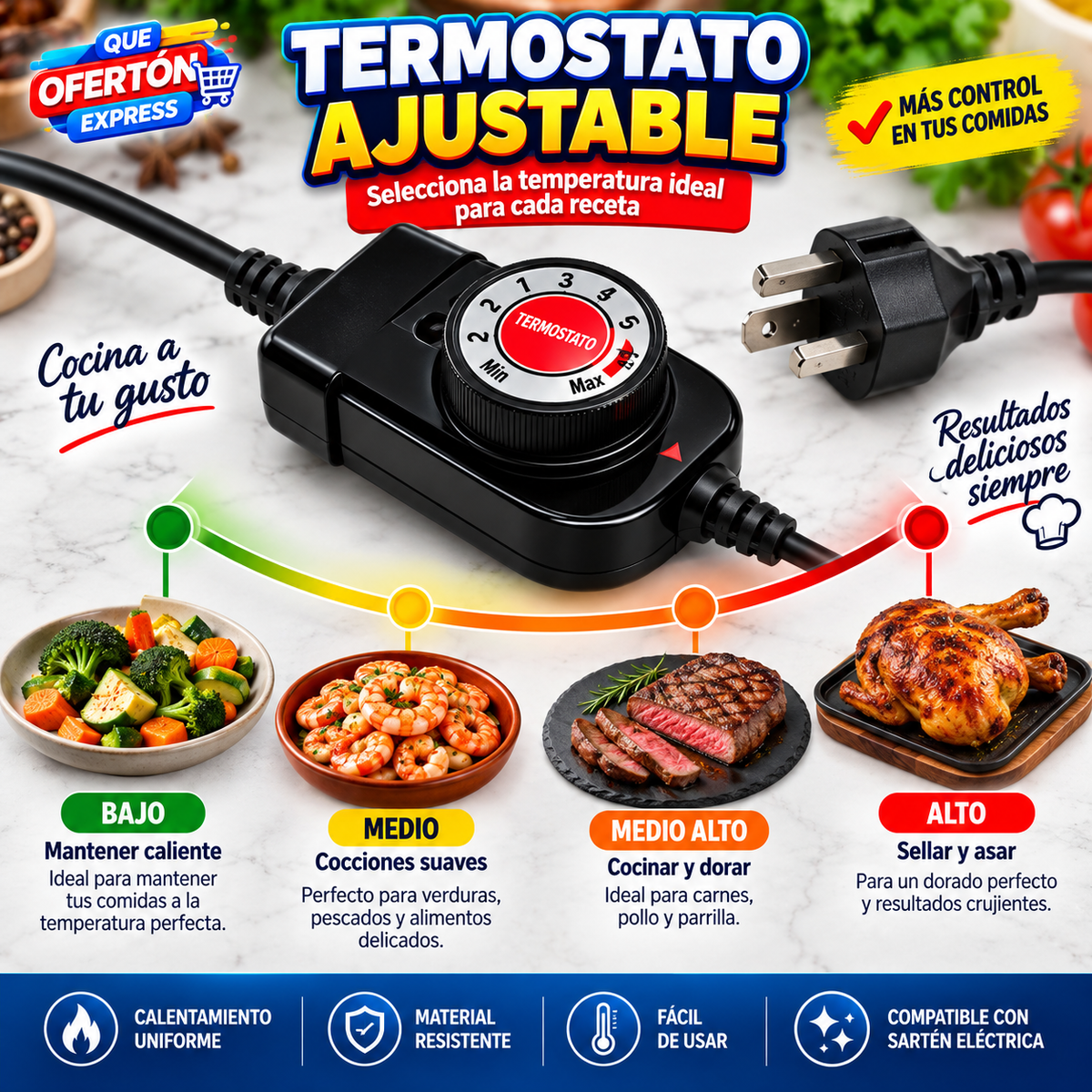 Sartén parrilla antiadherente plancha redonda coreana sin humo