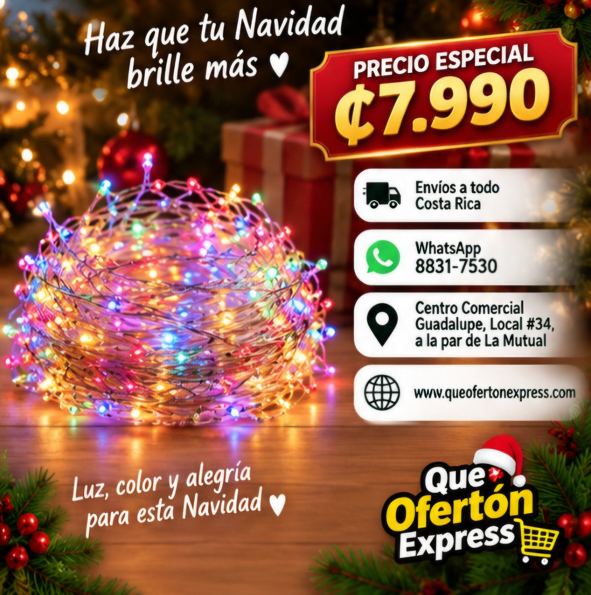 ✨🎄 LUCES TIPO HADA 50 METROS 🎄✨