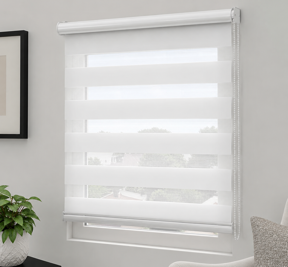 💡🦓 Persiana Tipo Zebra – ✨Estilo Moderno y Elegante ✨