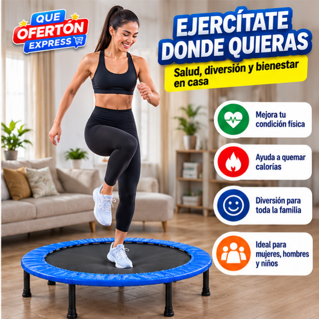 🔥 TRAMPOLÍN DE EJERCICIO 38in – ₡29.990 🔥