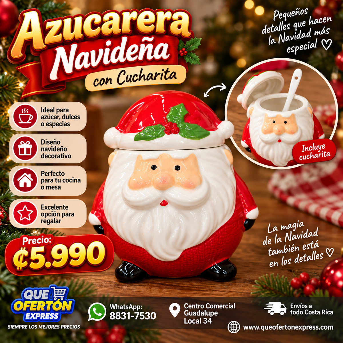 🎅🍪 ¡Dale un toque especial a tu hogar esta Navidad!