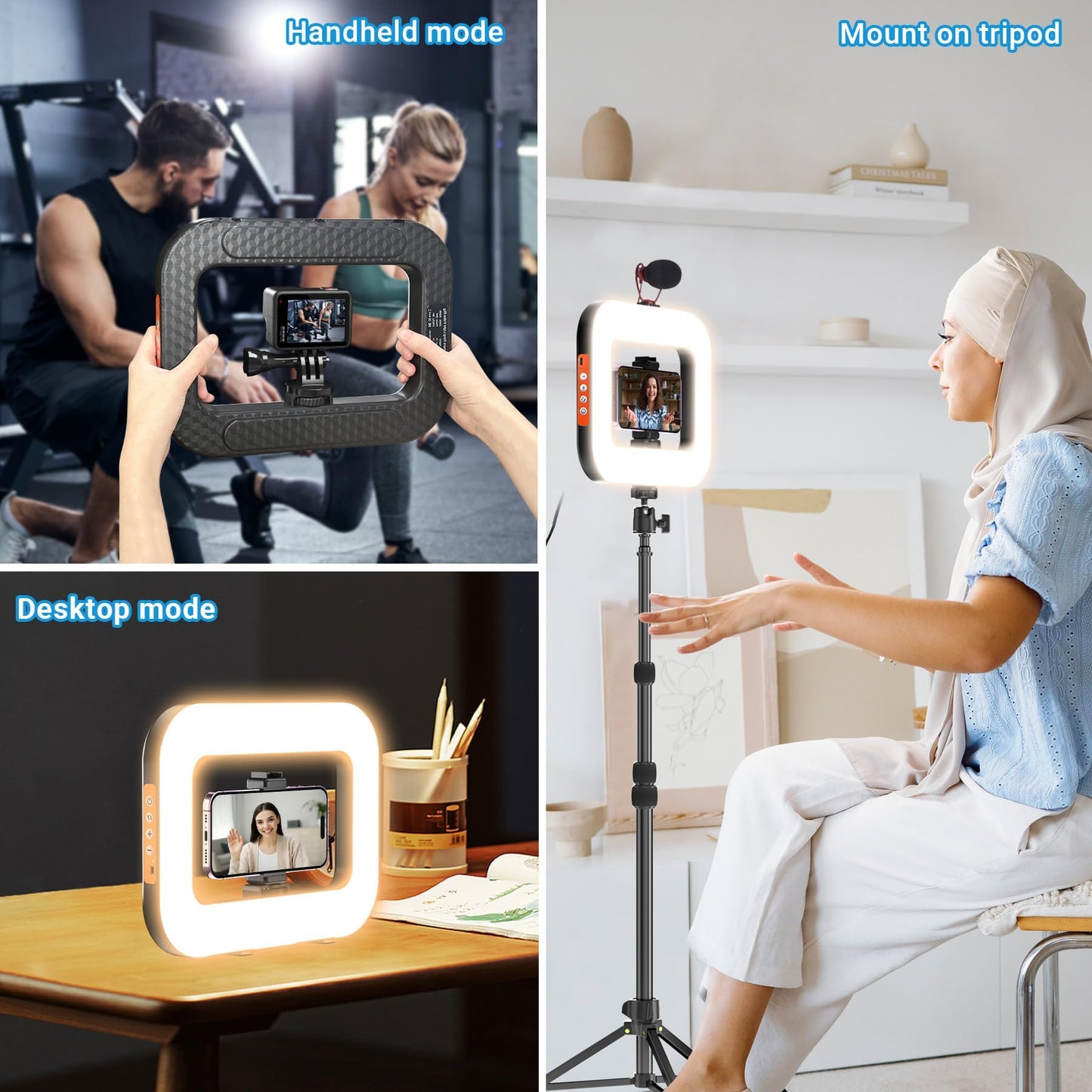 📸 LUZ LED PARA CELULAR Y STREAMING 💡