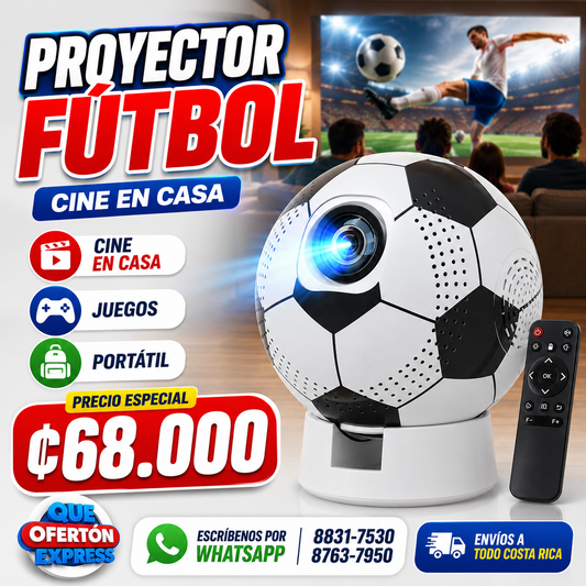 ⚽📽️ Proyector Balón Smart Android 13.