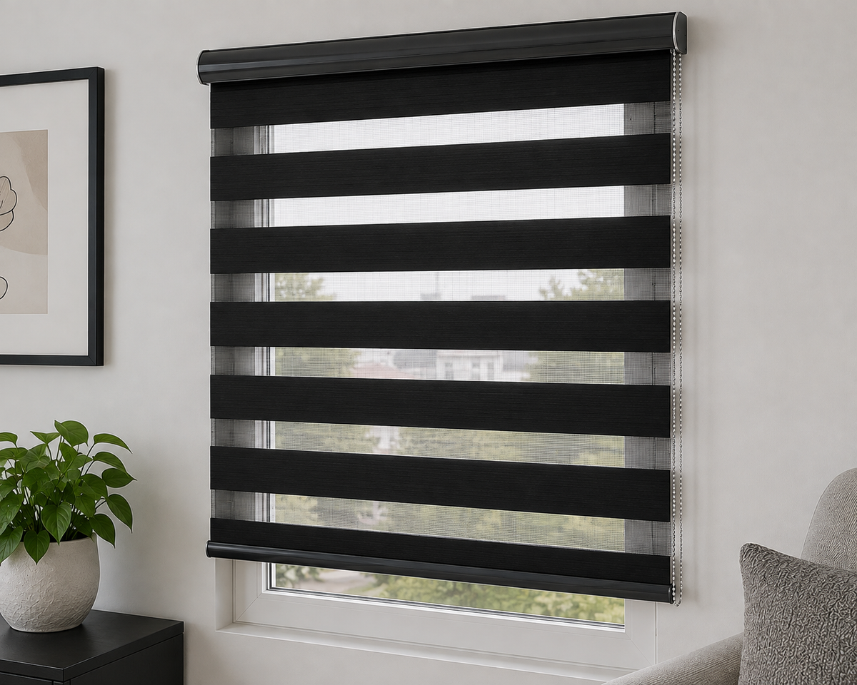 💡🦓 Persiana Tipo Zebra – ✨Estilo Moderno y Elegante ✨