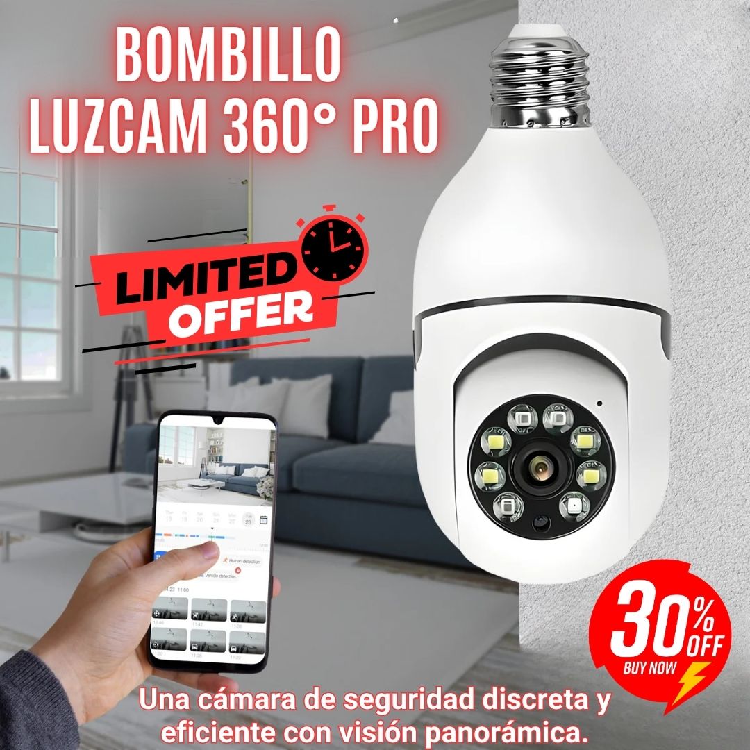 CAMARA BOMBILLO ROBÓTICA 360 VisionPro™