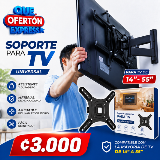 BASE SOPORTE ARTICULADO PARA TV