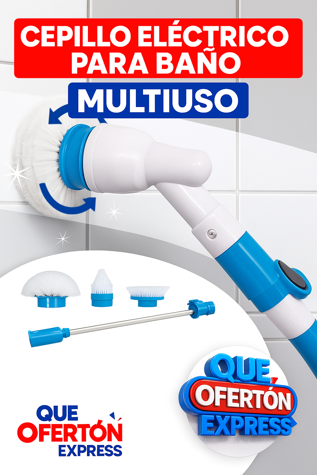 Cepillo de Limpieza Inalámbrico - @MagicClean