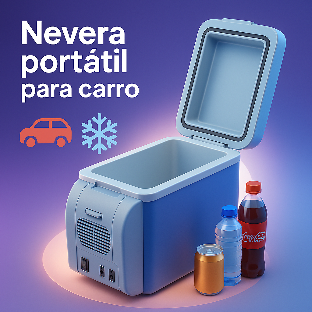 ❄️ Refrigerador hielera para Carro 7.5 L (Litros) 🚗✨