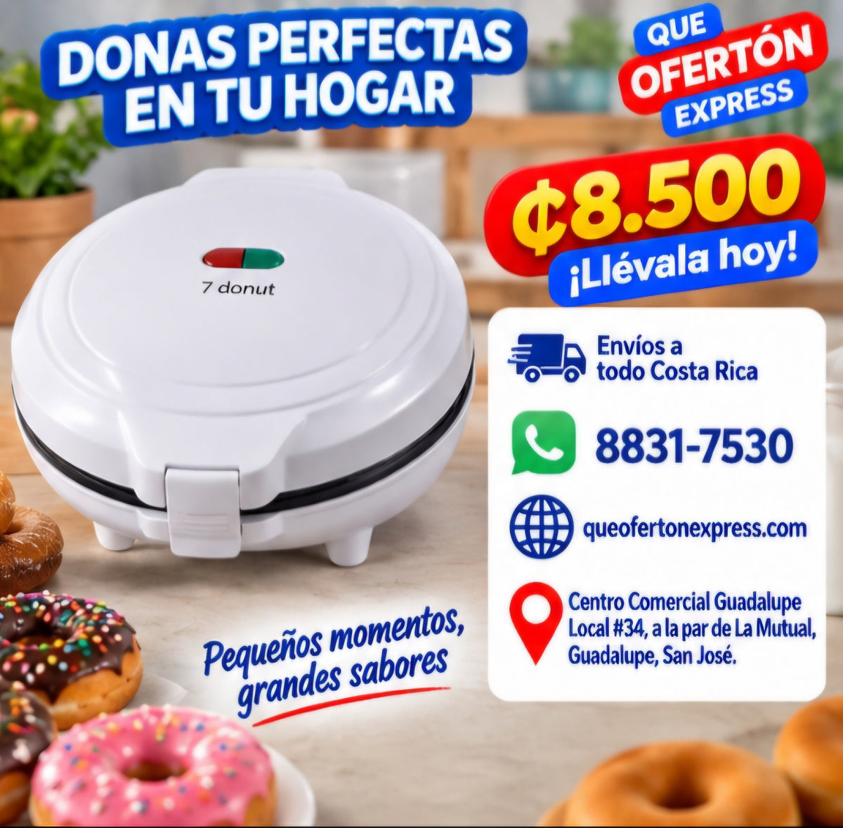Máquina mini donas Sweet loop