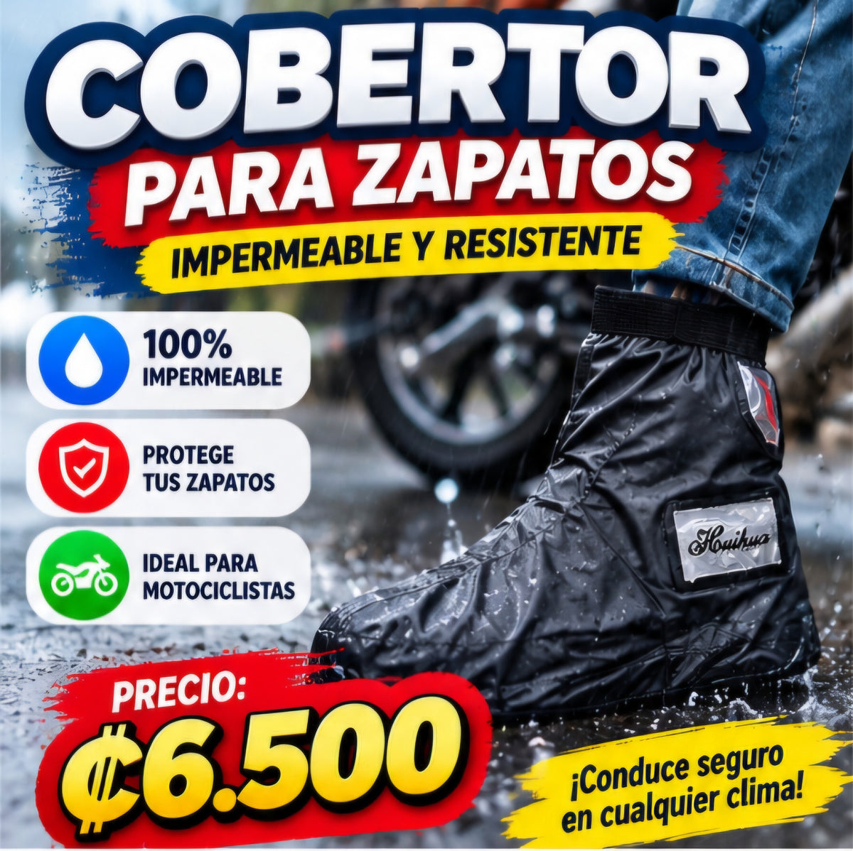 🌧️👟 ¡PROTEGE TUS ZAPATOS DE LA LLUVIA!
