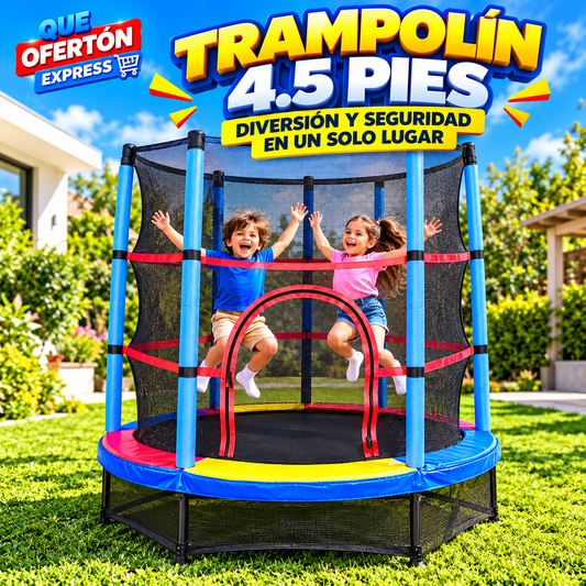 🎉 TRAMPOLÍN ATHLETIC WORKS 4.5 PIES