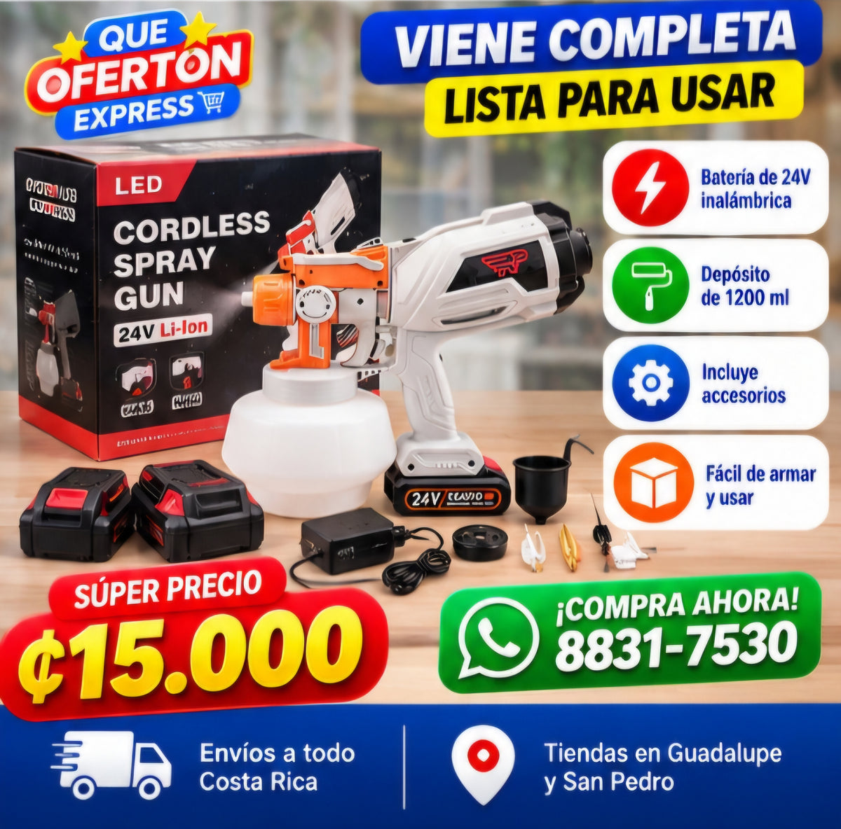 Pulverizador, pistola de pintura PAINT-PRO™