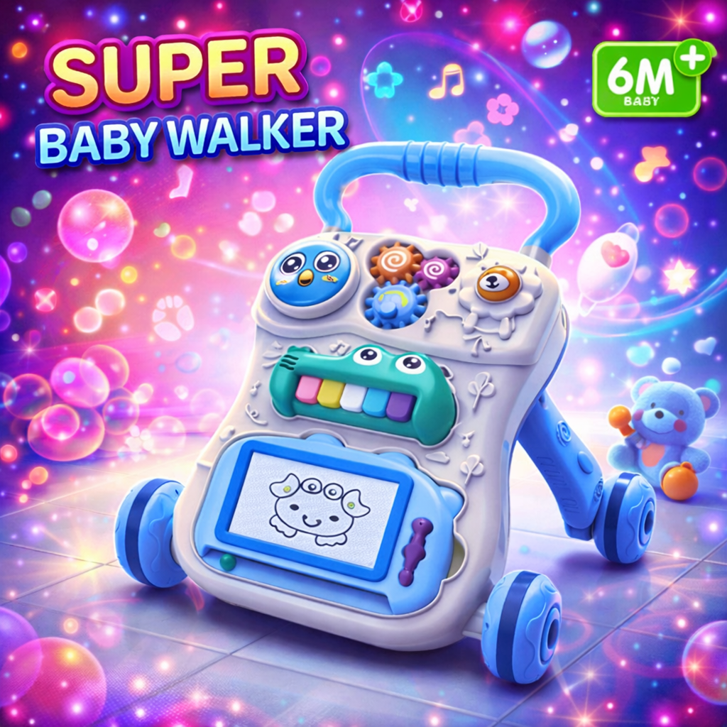 🍼✨ SUPER BABY WALKER – Diversión y aprendizaje desde los primeros pasos ✨🍼