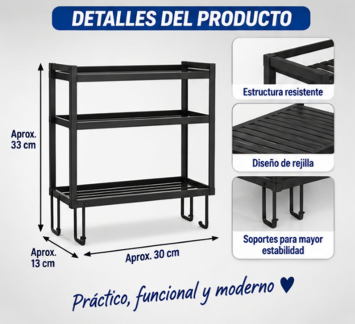 🛁✨ ORGANIZADOR MULTIUSO PARA BAÑO ✨🛁