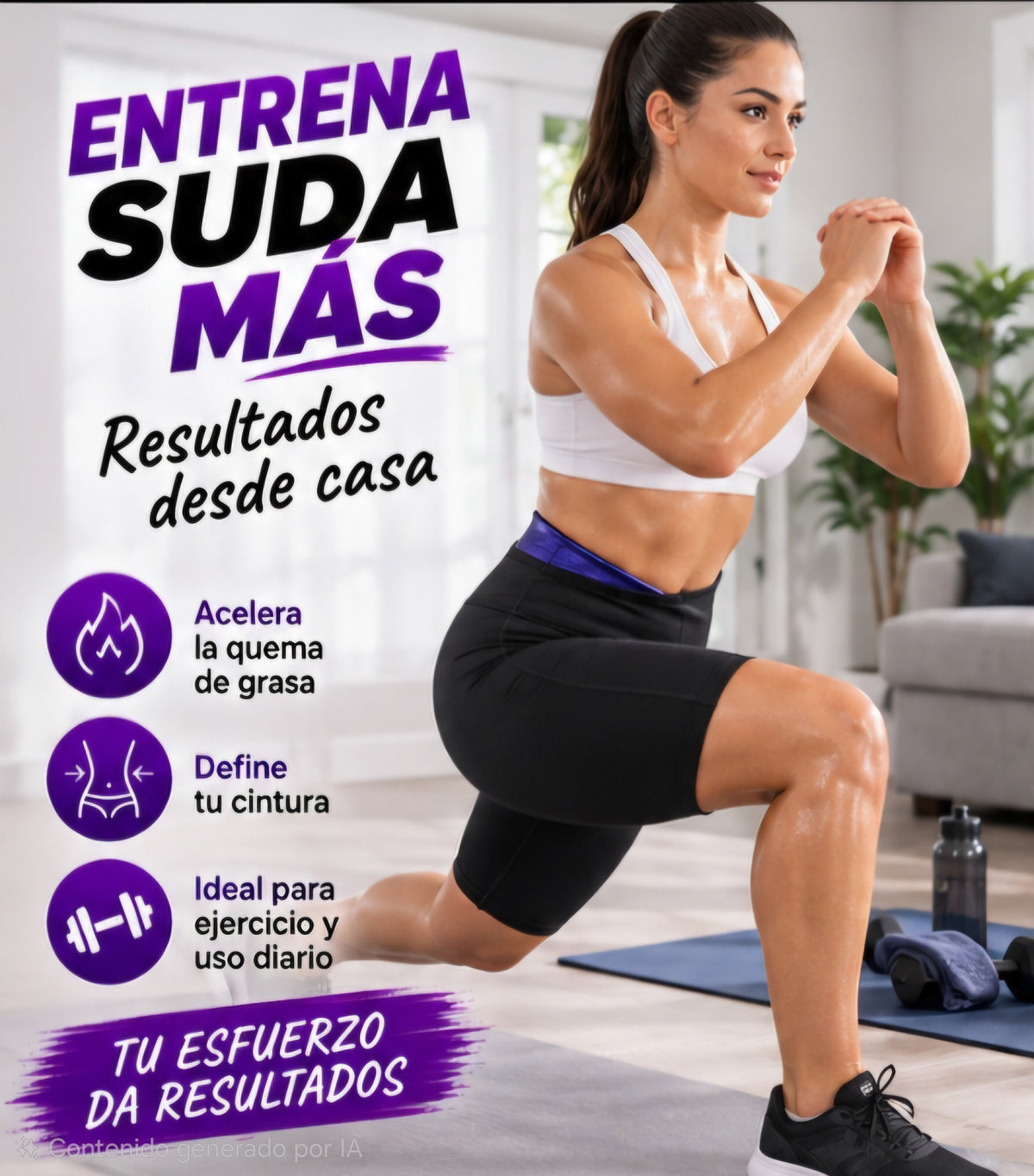 🔥 LEGGINGS FAJA EFECTO SAUNA 🔥
