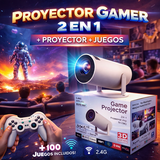 Mini proyector inteligente portátil M300 MAX Consolas de juegos portátiles Retro