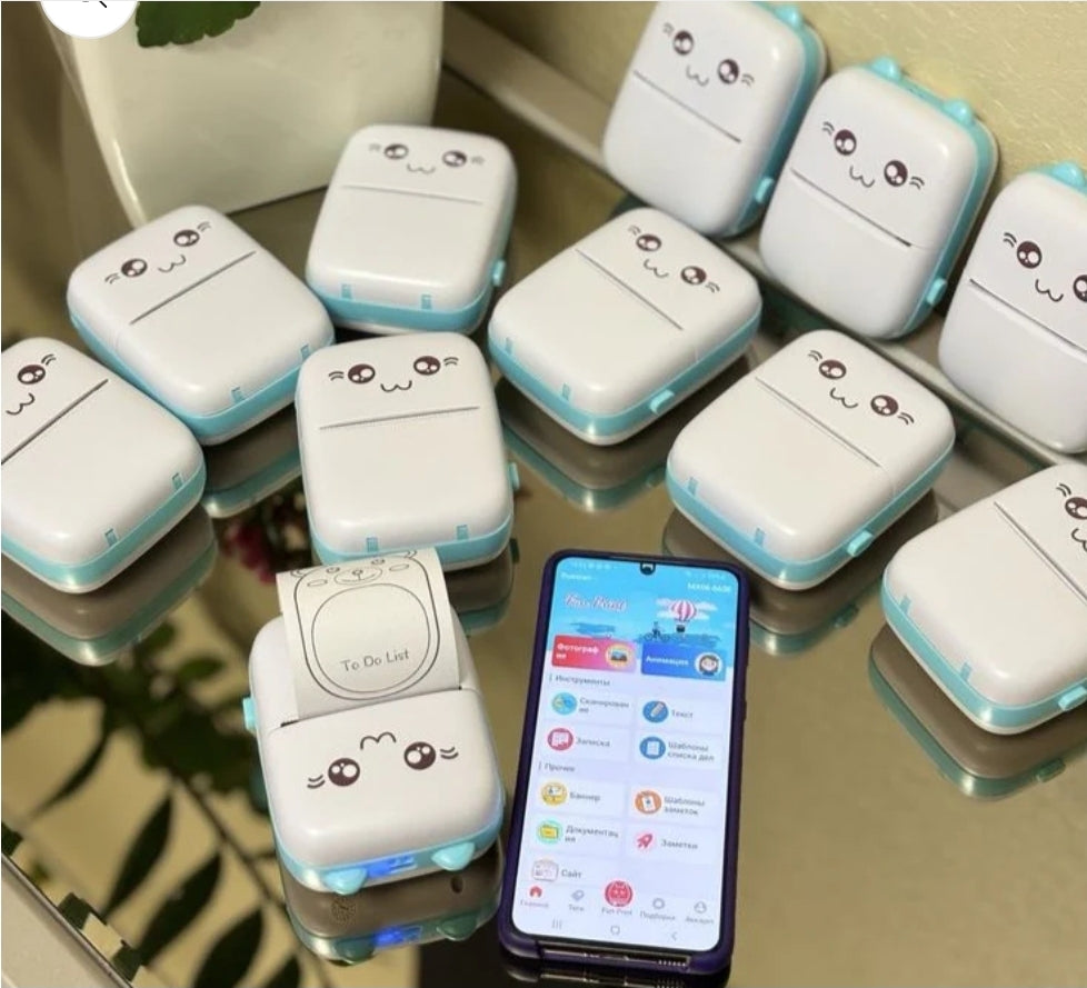 MINI IMPRESORA TÉRMICA PORTATIL