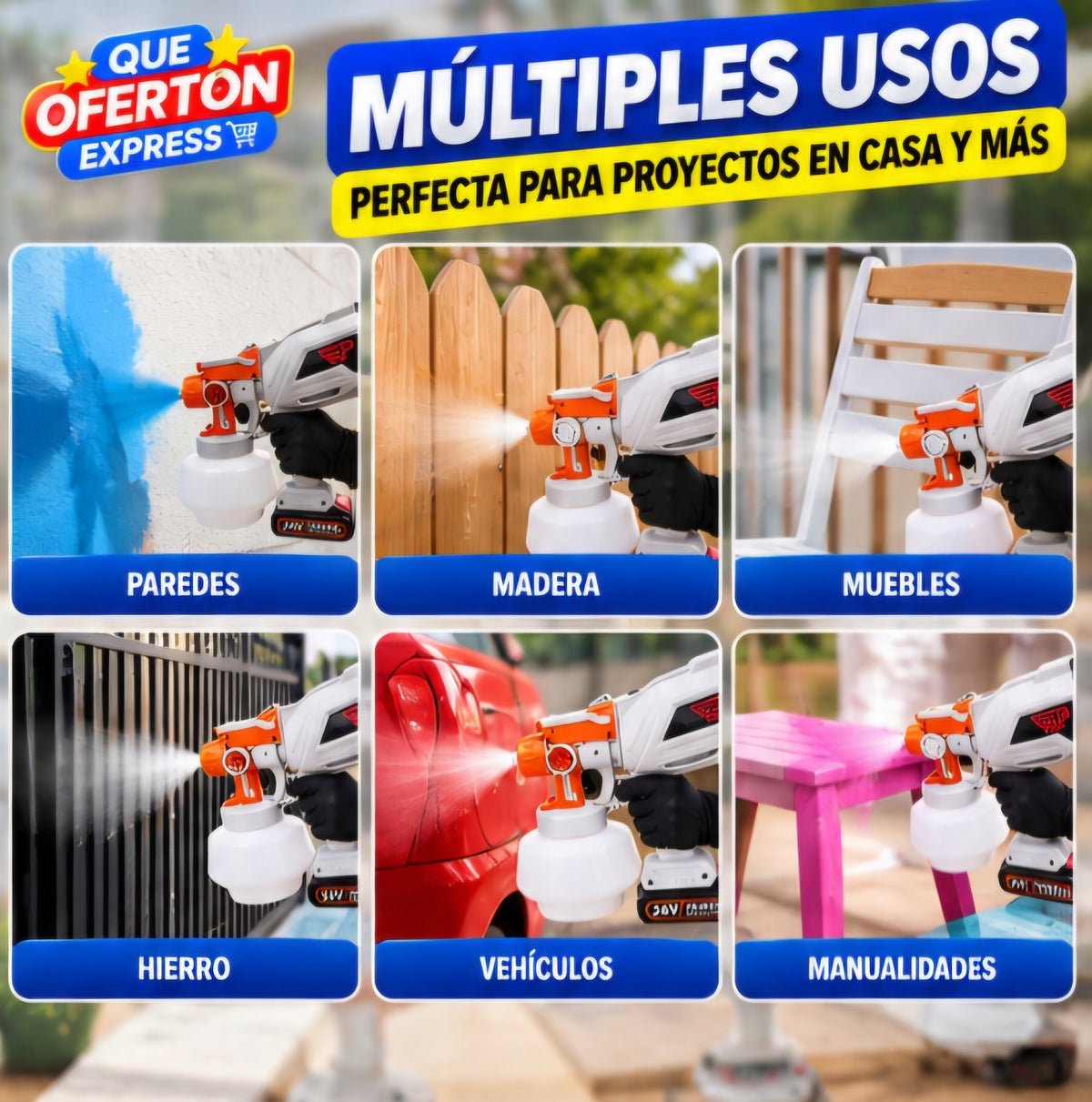 Pulverizador, pistola de pintura PAINT-PRO™