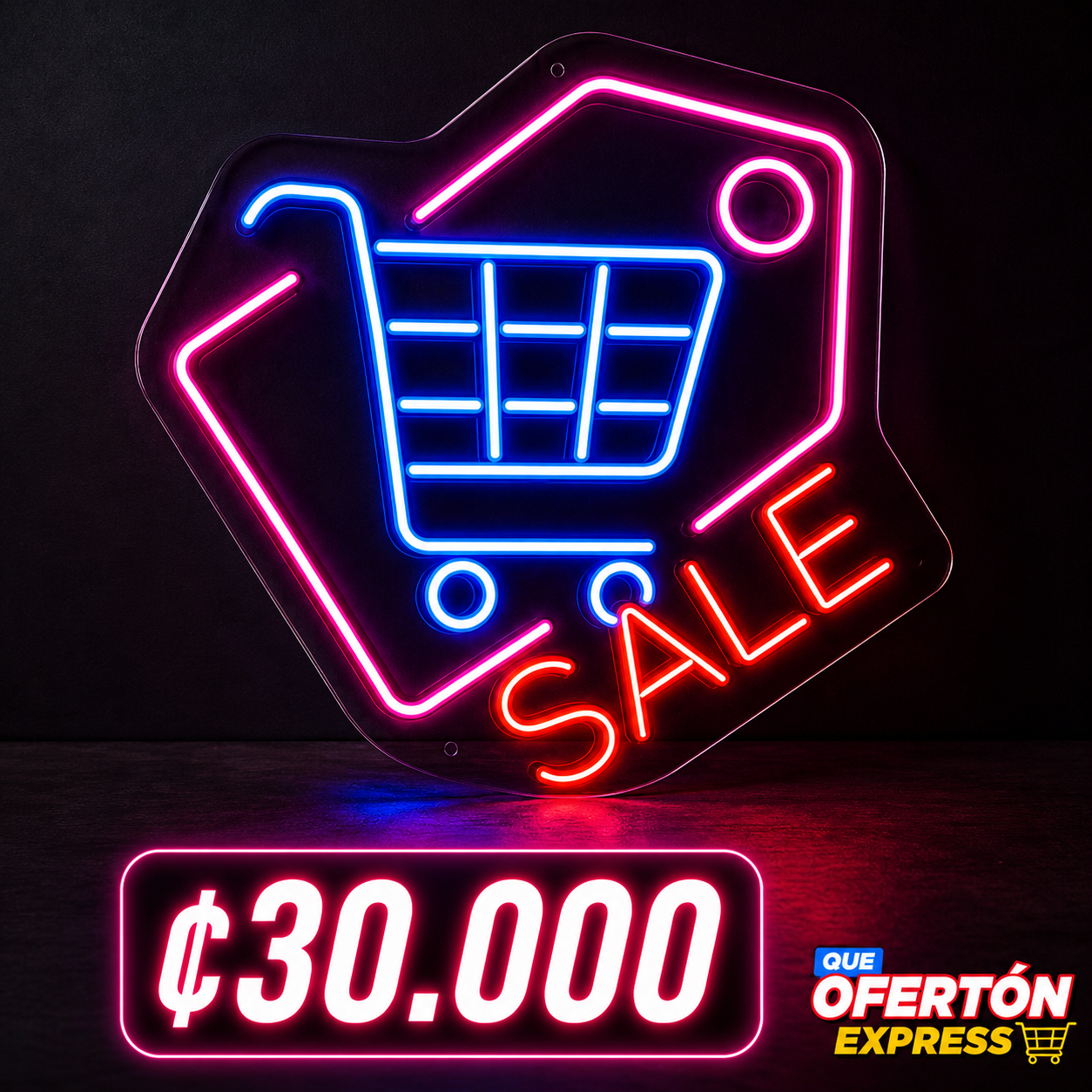 Letrero Neón LED SALE