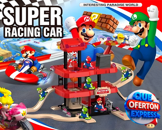 🚗🏁 Pista Mario Kart – Parqueadero Súper Mario Bros