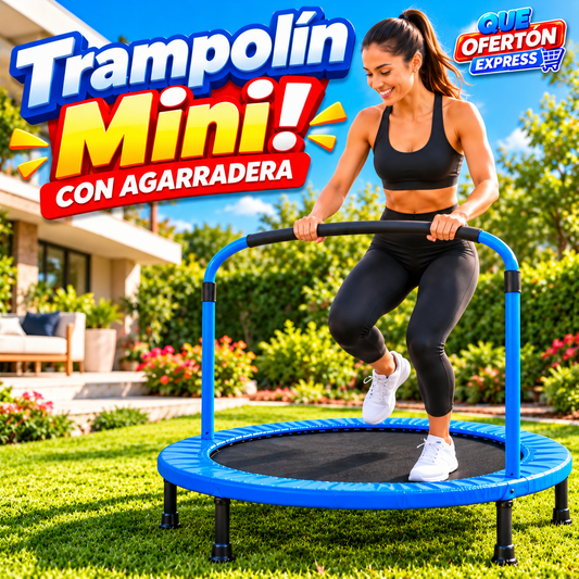 🏃‍♂️ Mini Trampolín de Ejercicio 36”💪