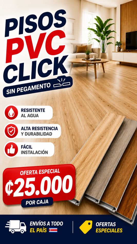 Pisos Pvc Tipo Click