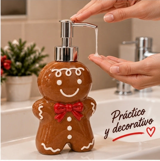 🎄✨ DISPENSADOR DE JABÓN NAVIDEÑO ✨🎄