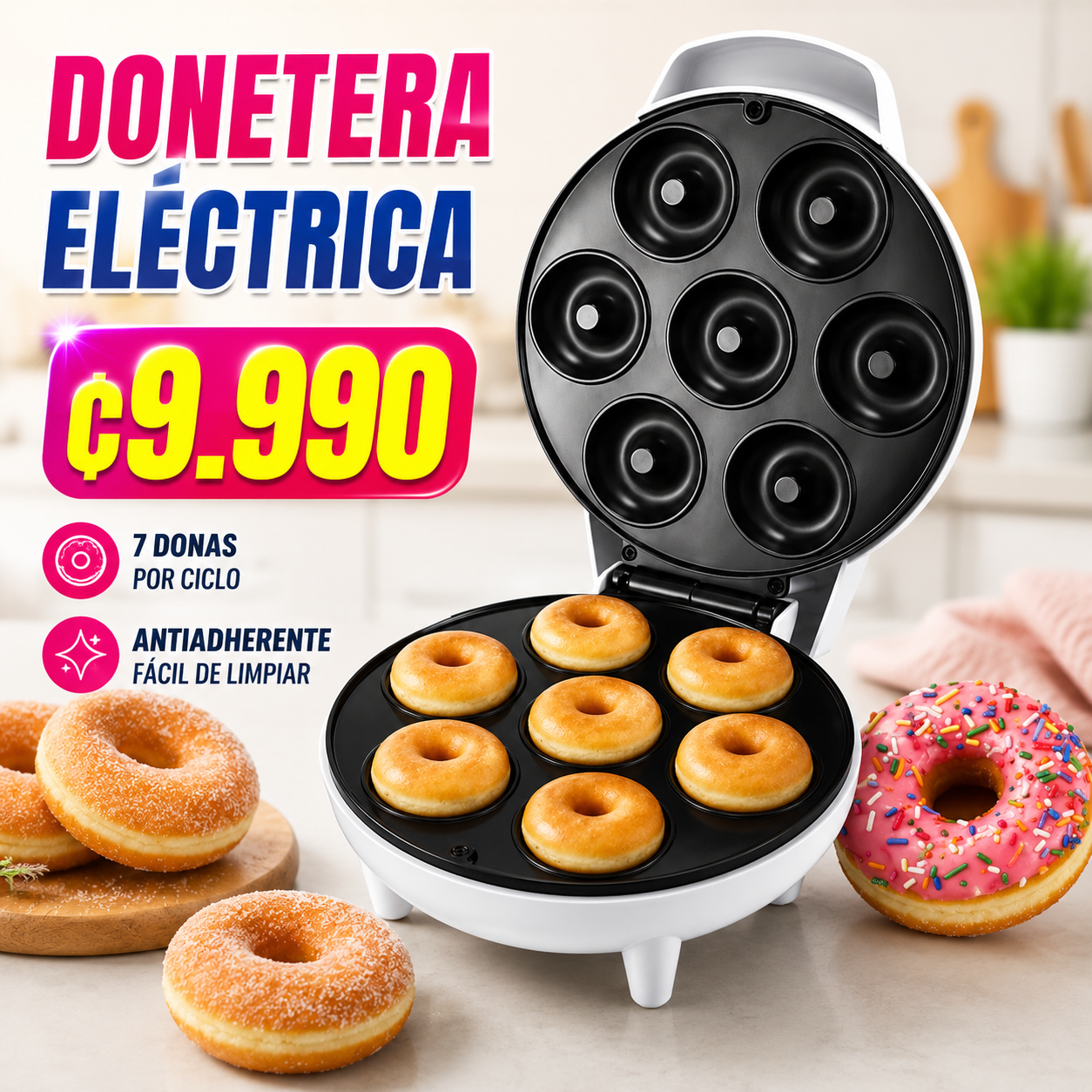 Máquina mini donas Sweet loop