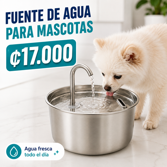 🐶💧 Fuente de Agua Automática para Mascotas
